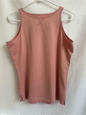 Ever Forward Pink Open Back Racerback Tank Top Soft Stretch Medium NWT